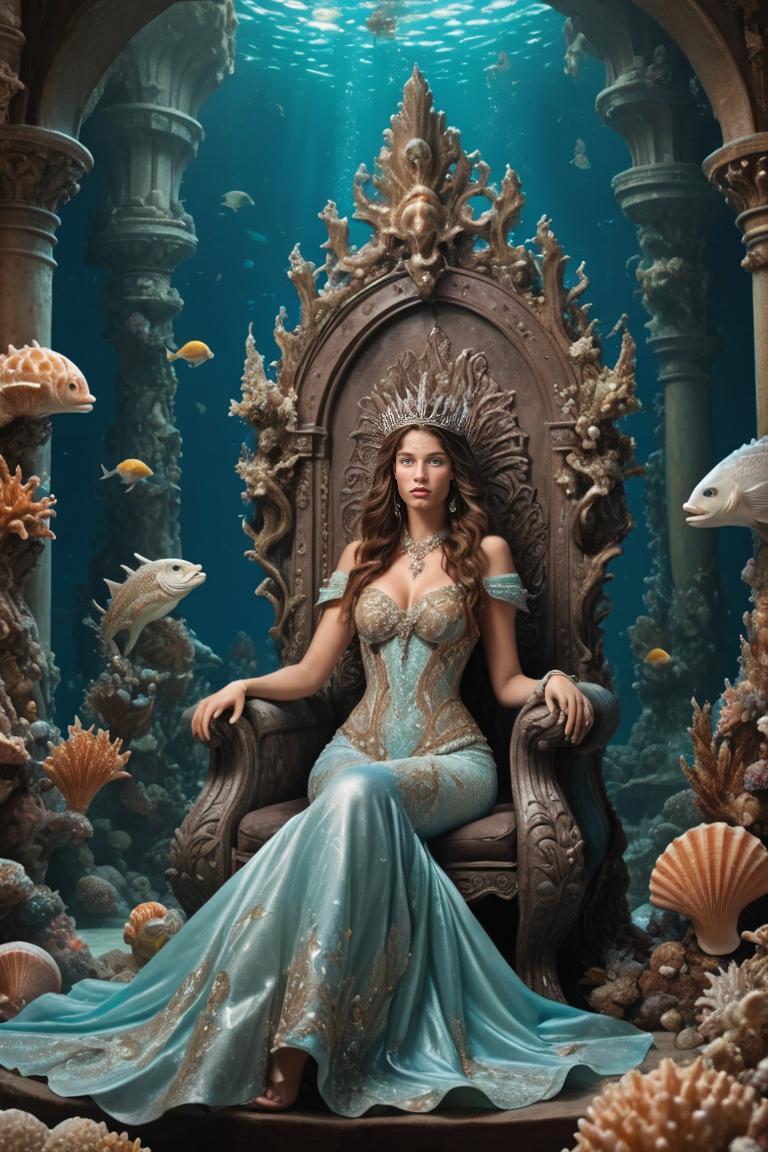 Photify AI prompt preview for Mermaid Royalty pack - 240 - 2025-04-30T01:08:50.208Z