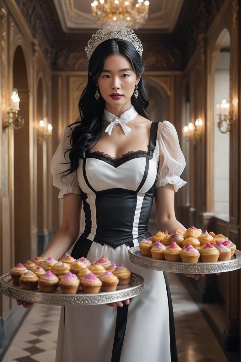 Photify AI prompt preview for Chic Maid Moments pack - 240 - 2025-04-18T19:21:58.387Z