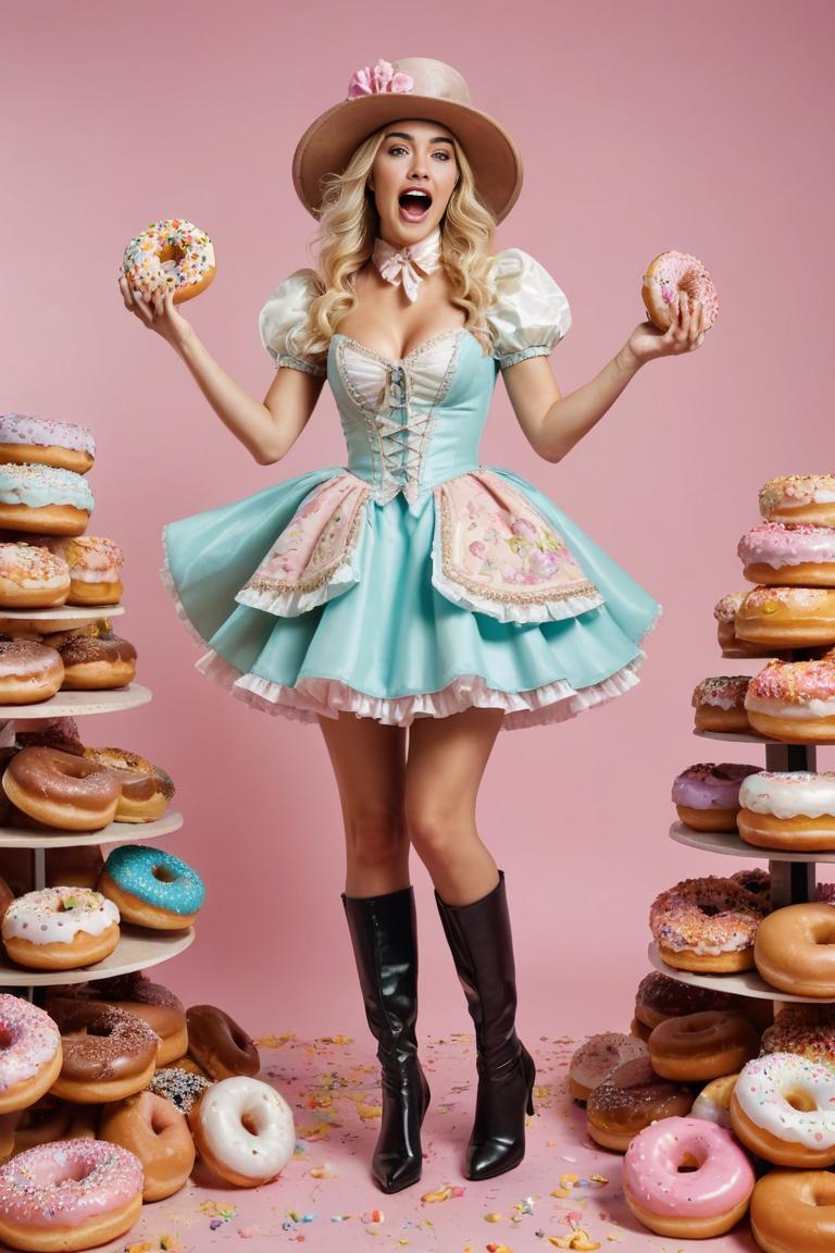 Photify AI prompt preview for Sexy Crazy Donuts 🍩 pack - 240 - 2025-05-31T00:36:07.478Z
