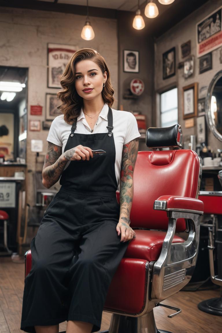 Photify AI prompt preview for Vintage Barber Vibes pack - 240 - 2025-08-07T22:35:26.475Z