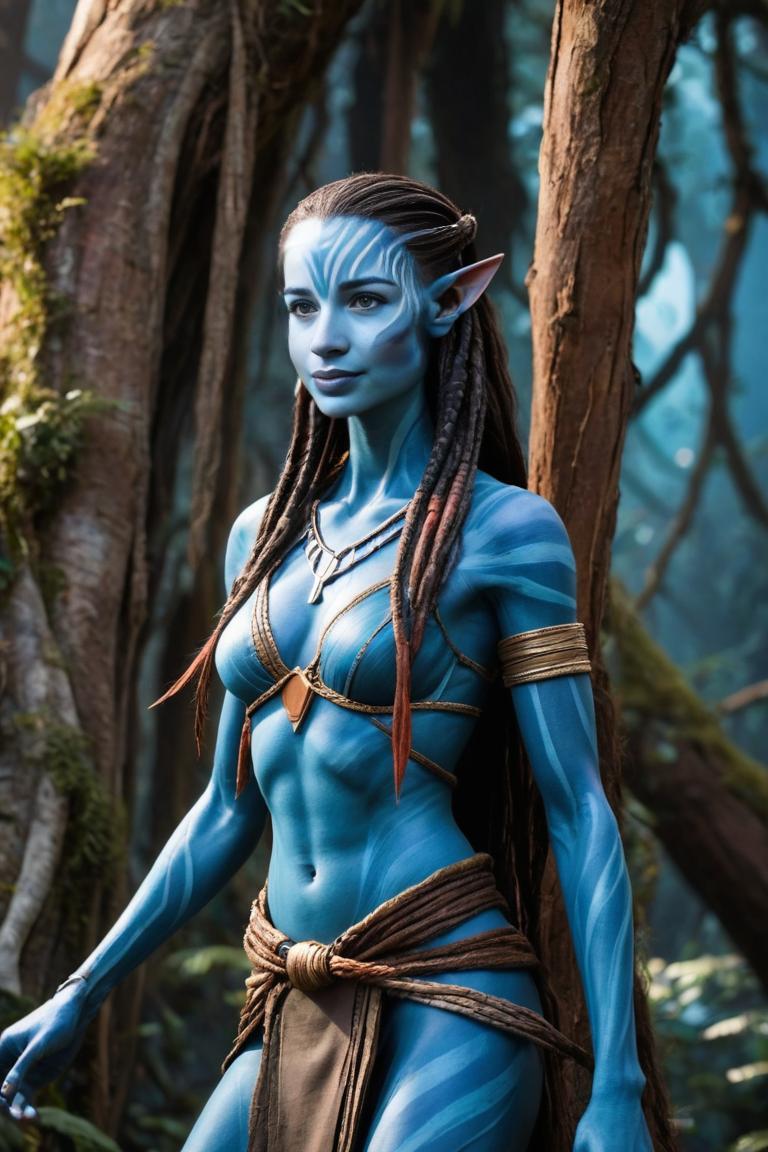 Photify AI prompt preview for Neytiri In Life pack - 240 - 2025-05-09T05:10:51.252Z