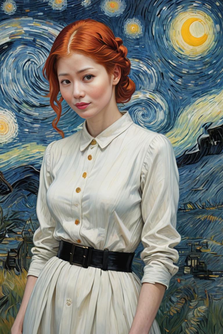 Photify AI prompt preview for Moda Van Gogh 👗 pack - 240 - 2025-05-09T07:40:13.944Z
