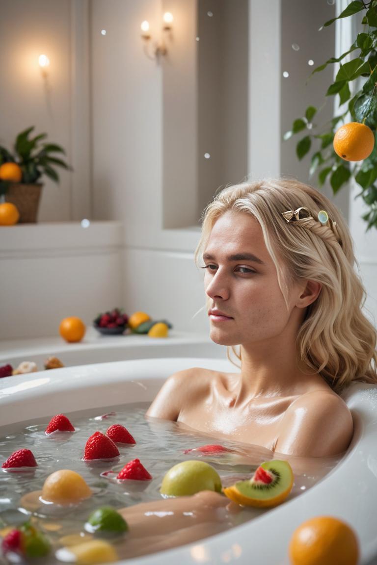 Photify AI prompt preview for Romantic Bath Scenes pack - 240 - 2025-05-09T05:23:50.339Z