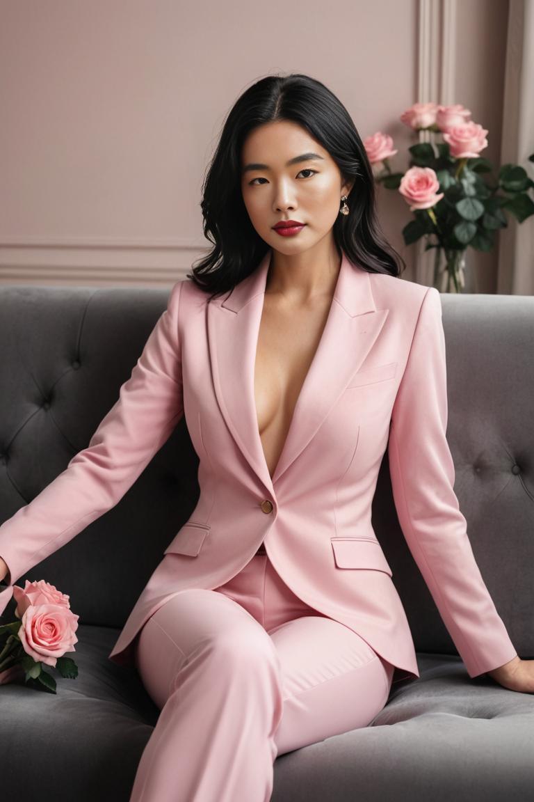 Photify AI prompt preview for Pink Suit pack - 240 - 2025-05-01T00:06:37.980Z