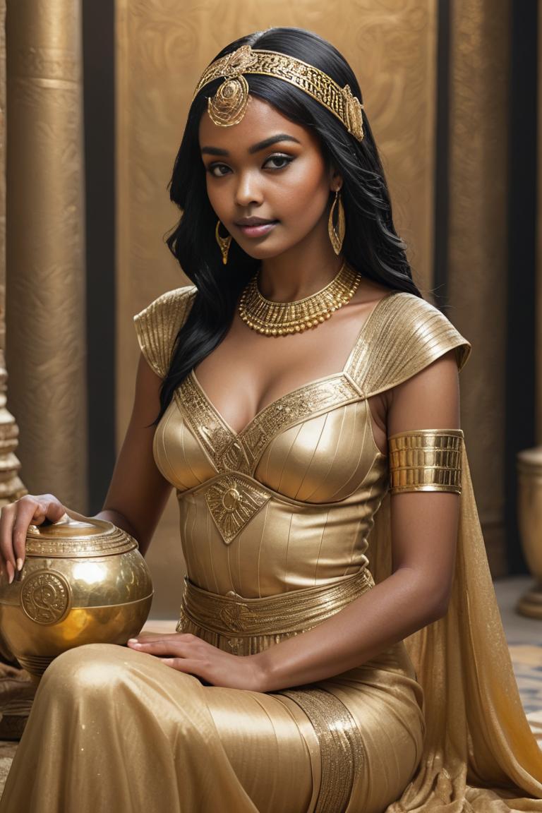 Photify AI prompt preview for The Egyptian Princess pack - 240 - 2025-04-18T19:57:19.968Z