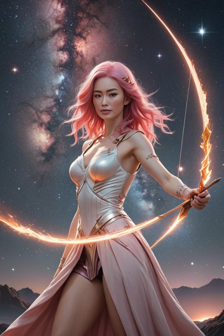 Photify AI prompt preview for Sagittarius Babes pack - 240 - 2025-05-09T07:13:23.464Z