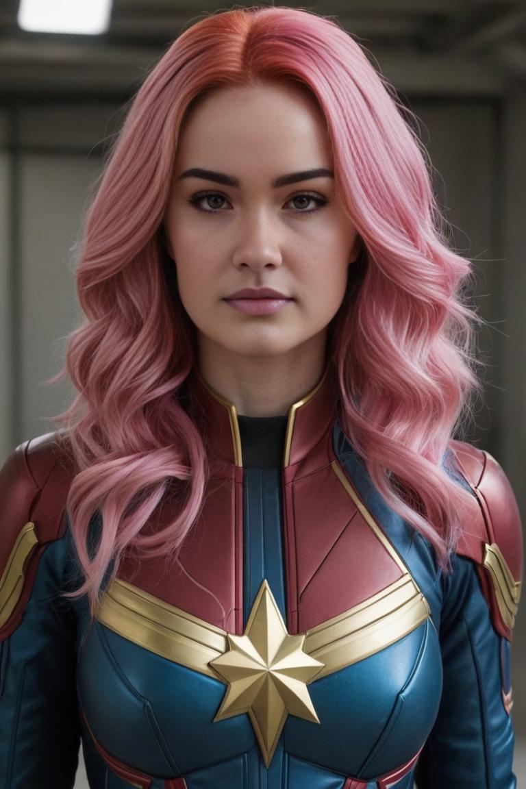 Photify AI prompt preview for Captain Marvel pack - 240 - 2025-07-14T20:37:11.837Z