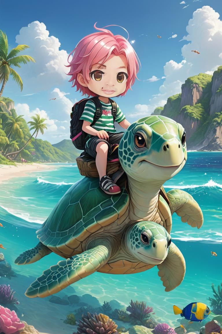 Photify AI prompt preview for Chibi Rides pack - 240 - 2025-05-30T23:49:43.048Z
