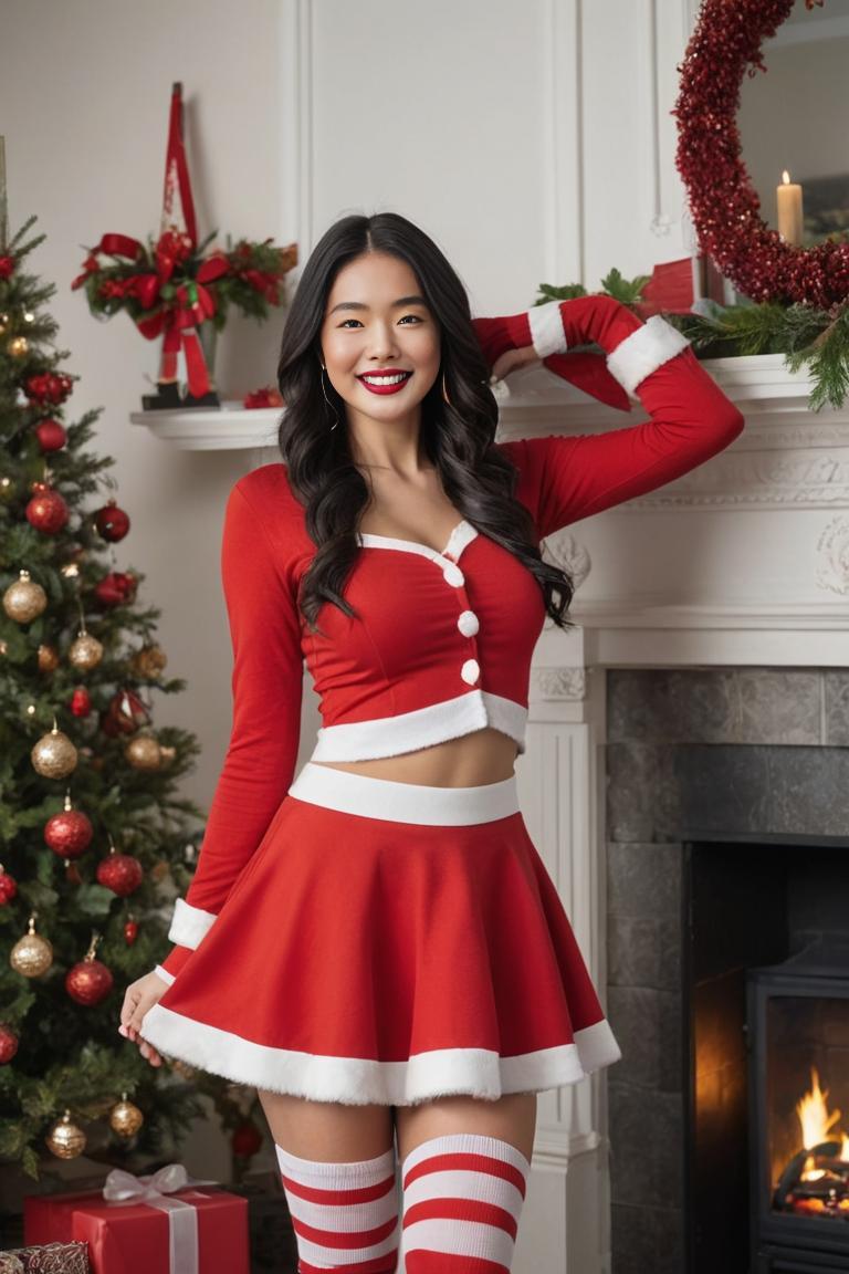 Photify AI prompt preview for Sexy Mrs Claus pack - 240 - 2025-04-28T08:56:45.727Z