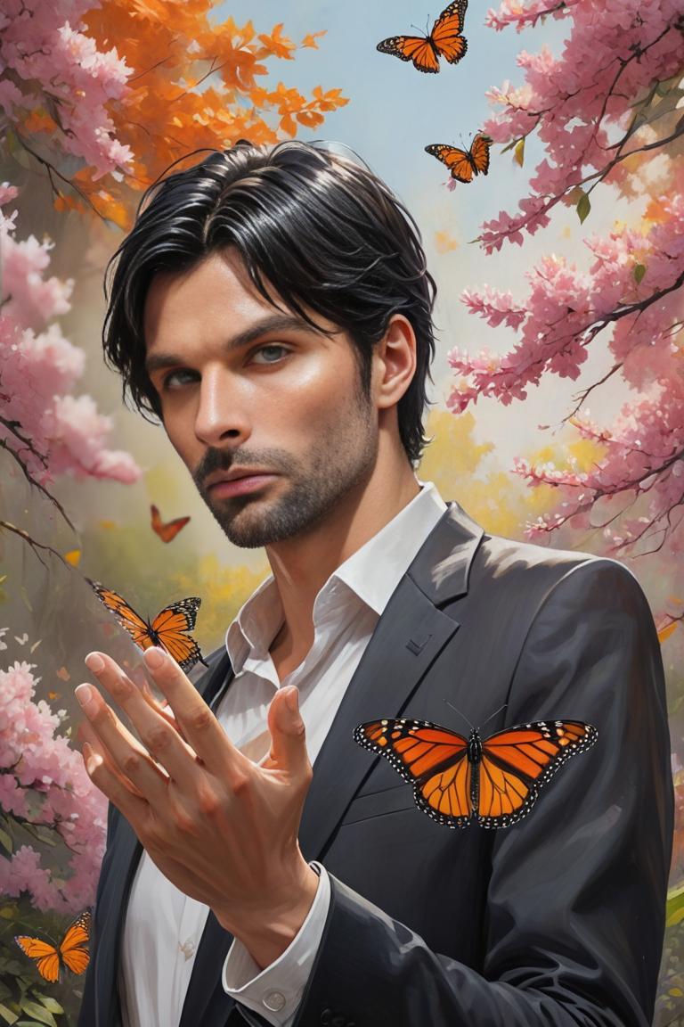 Photify AI prompt preview for Butterfly Oasis pack - 240 - 2025-05-31T00:19:15.446Z