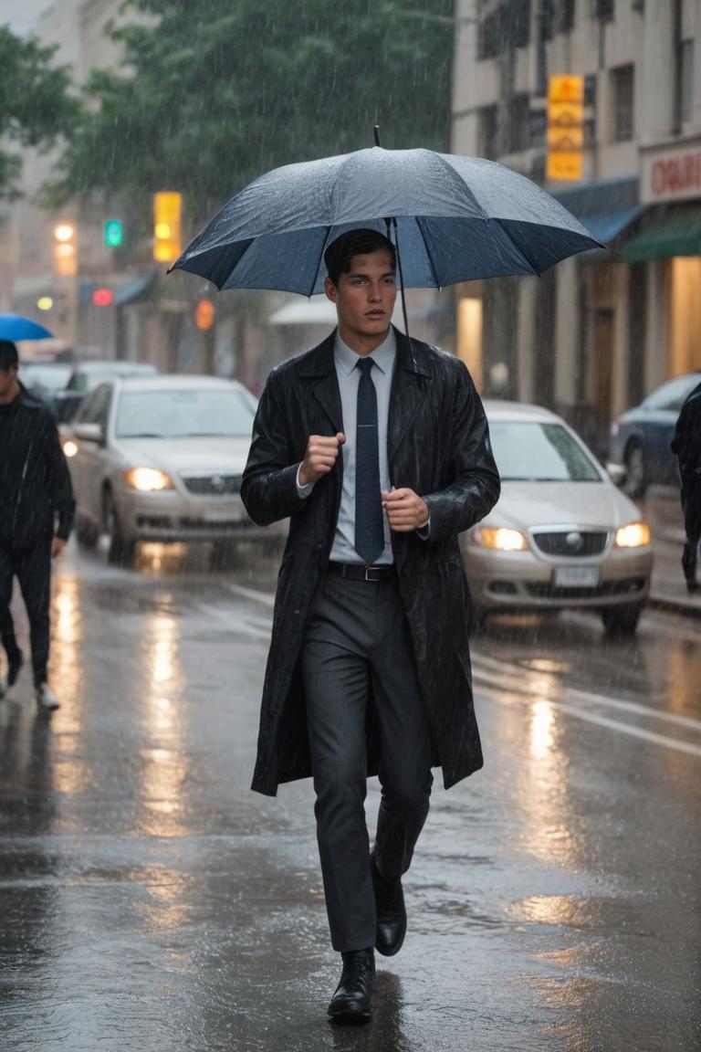 Photify AI prompt preview for Rainy Portraits pack - 240 - 2025-05-31T00:26:25.130Z