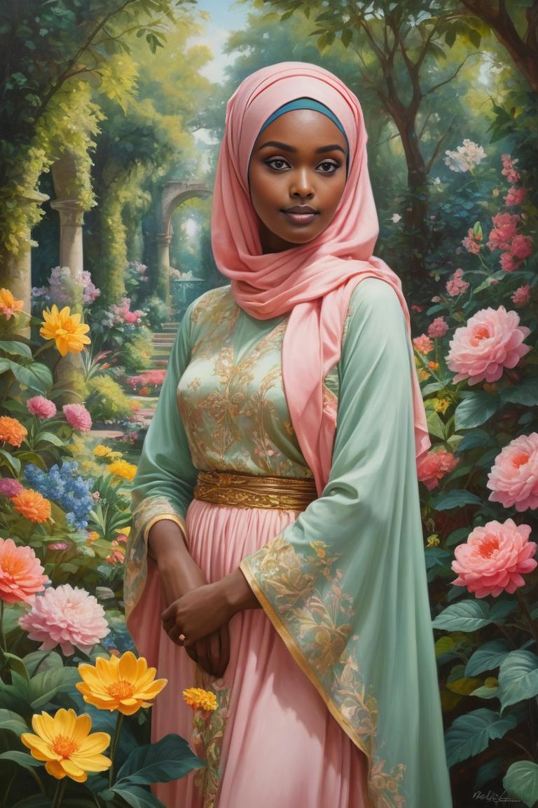 Photify AI prompt preview for Enchanted - Hijab Edition pack - 240 - 2025-05-30T23:56:00.987Z