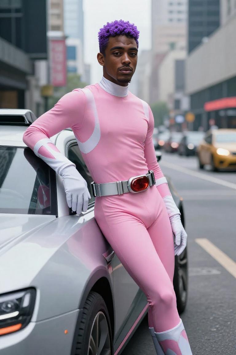 Photify AI prompt preview for Pink Ranger Vibes pack - 240 - 2026-03-01T13:42:51.051Z