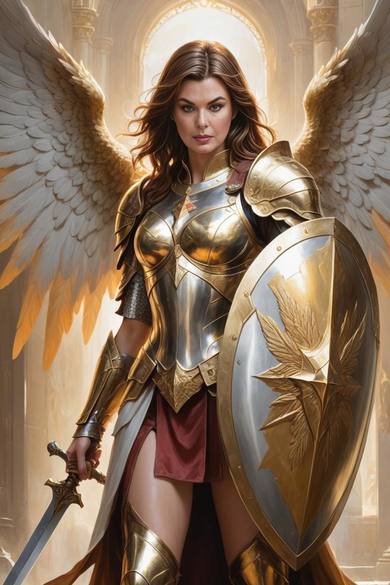 Photify AI prompt preview for Heavenly Defender pack - 240 - 2025-05-31T00:09:04.780Z