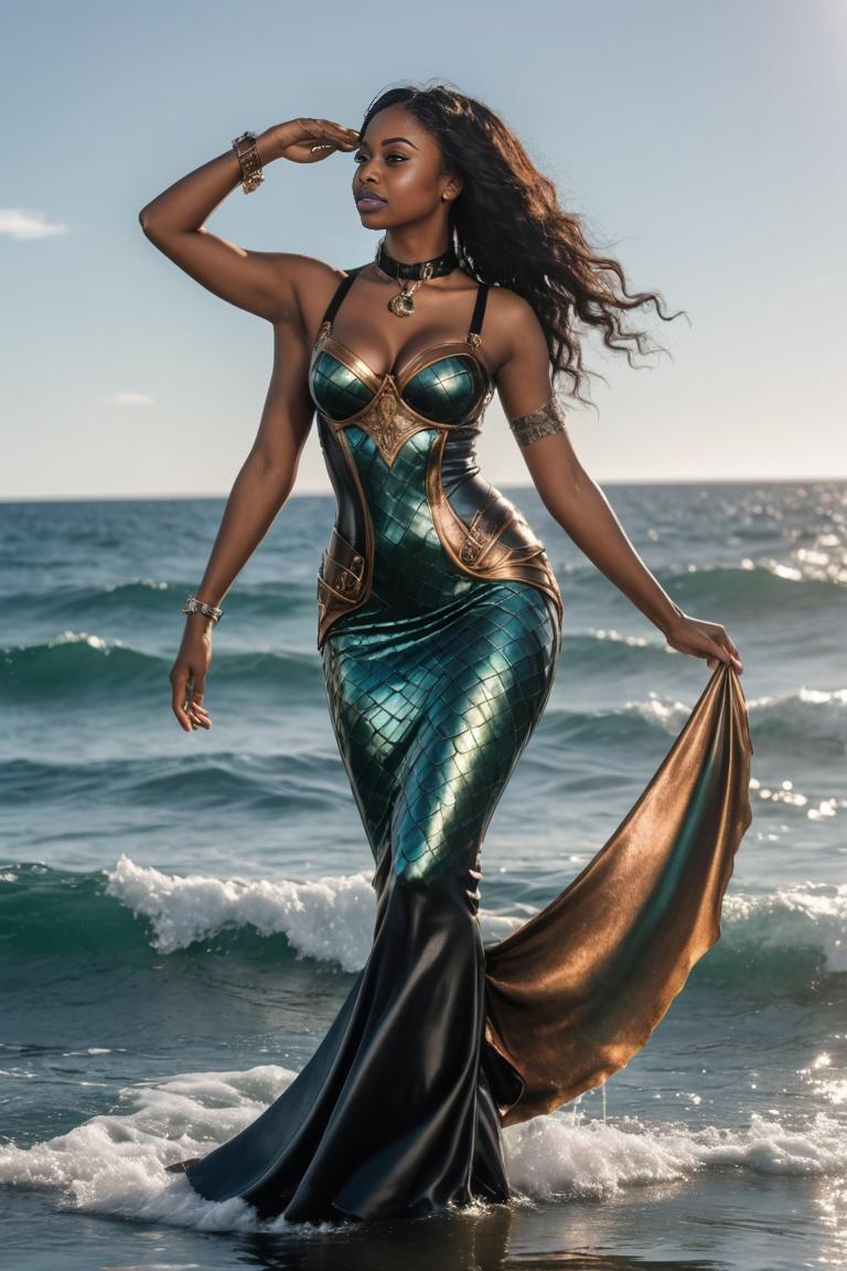 Photify AI prompt preview for Steampunk Mermaid pack - 240 - 2025-09-16T23:23:29.236Z