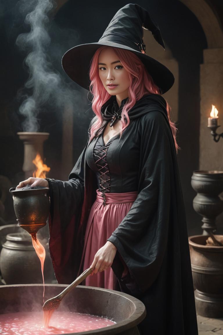 Photify AI prompt preview for Witch's Attire pack - 240 - 2025-04-18T19:40:19.857Z