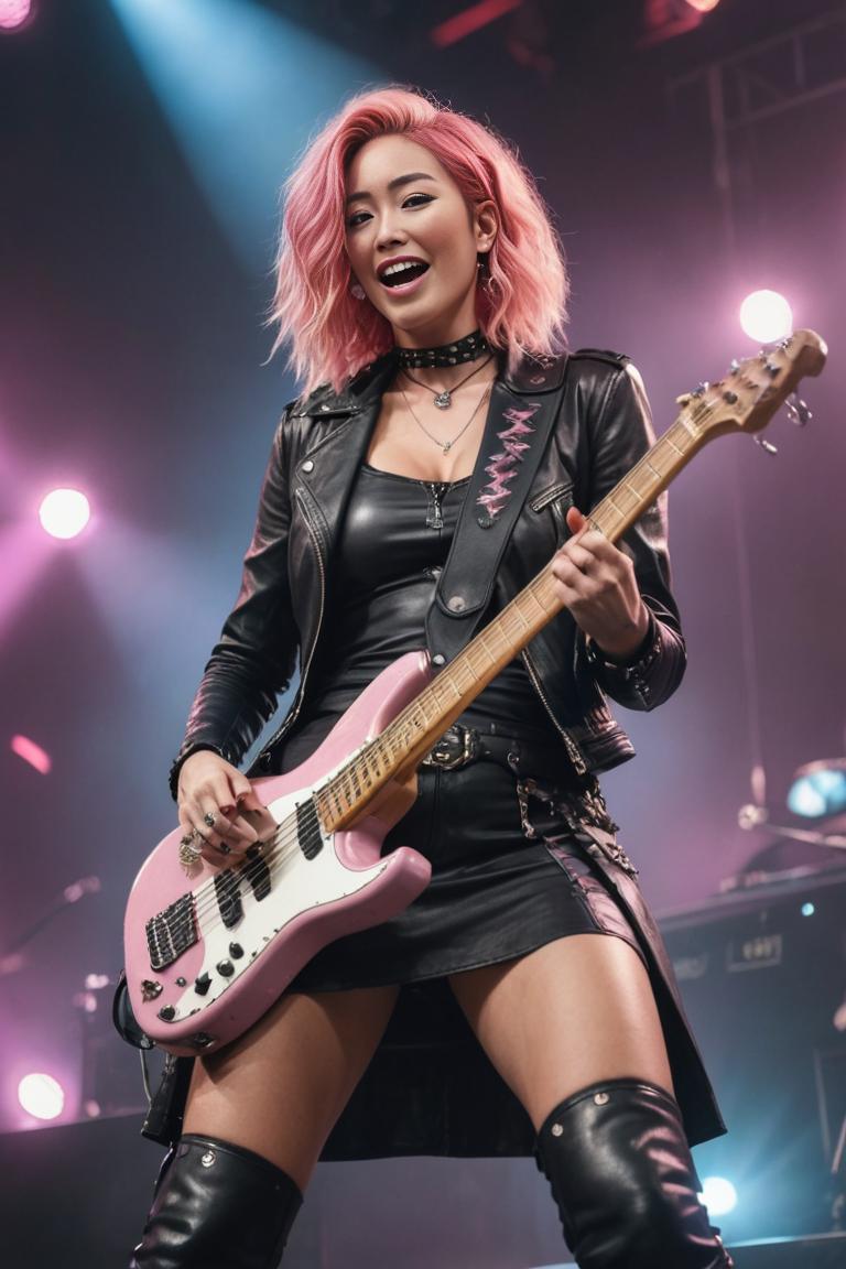 Photify AI prompt preview for Rocker Chick Vibes pack - 240 - 2025-09-13T09:12:15.991Z