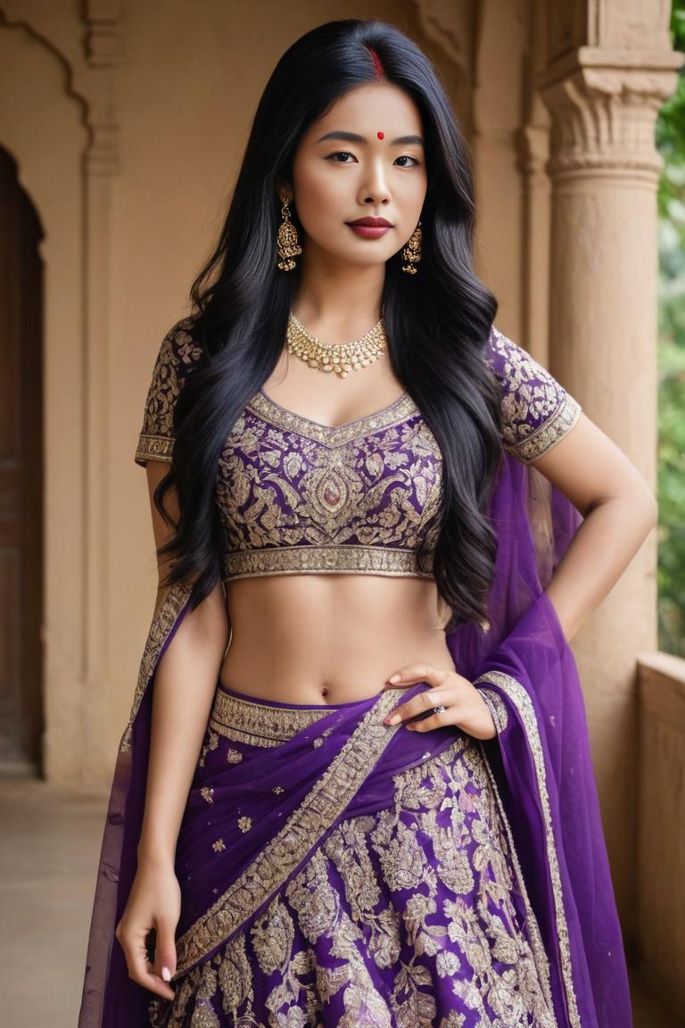 Photify AI prompt preview for Indian Attire pack - 240 - 2025-05-31T00:13:10.592Z