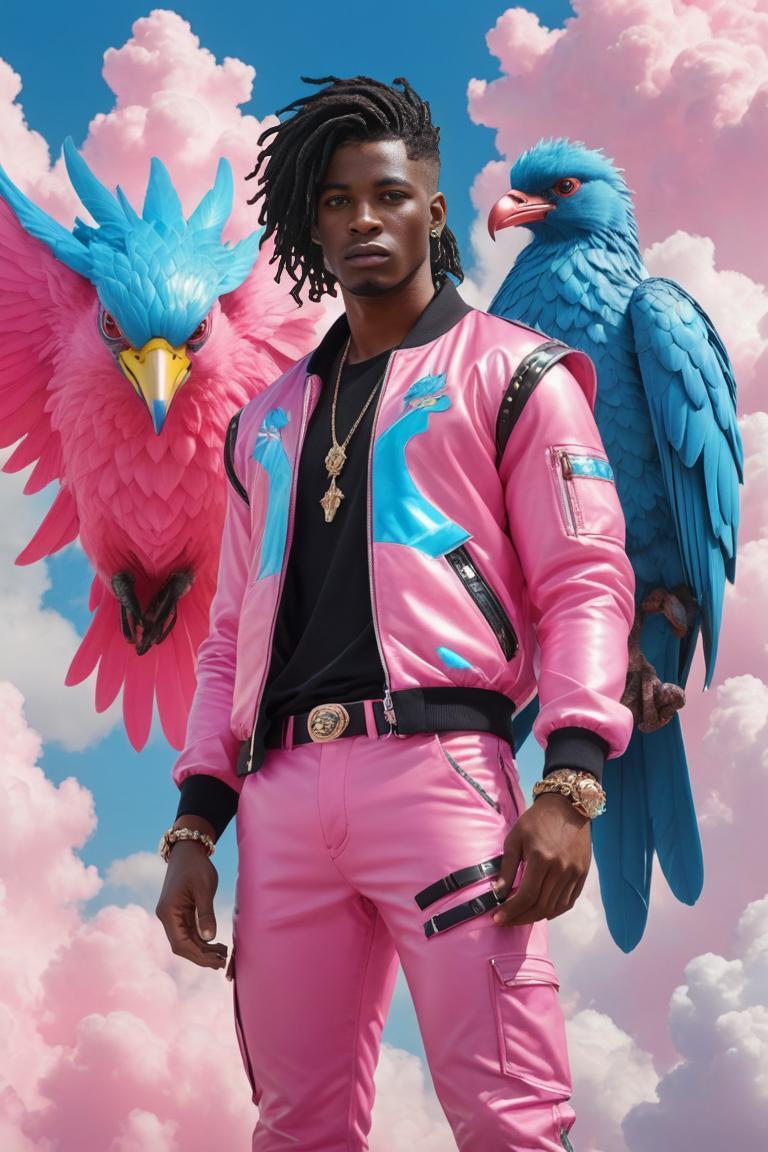 Photify AI prompt preview for Neon Warrior Dream pack - 240 - 2025-11-05T02:21:17.386Z