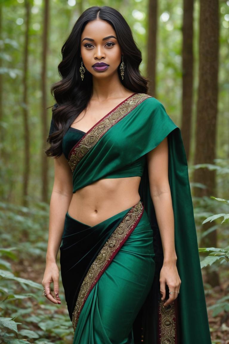 Photify AI prompt preview for Icons In Saree pack - 240 - 2025-04-30T22:27:16.263Z
