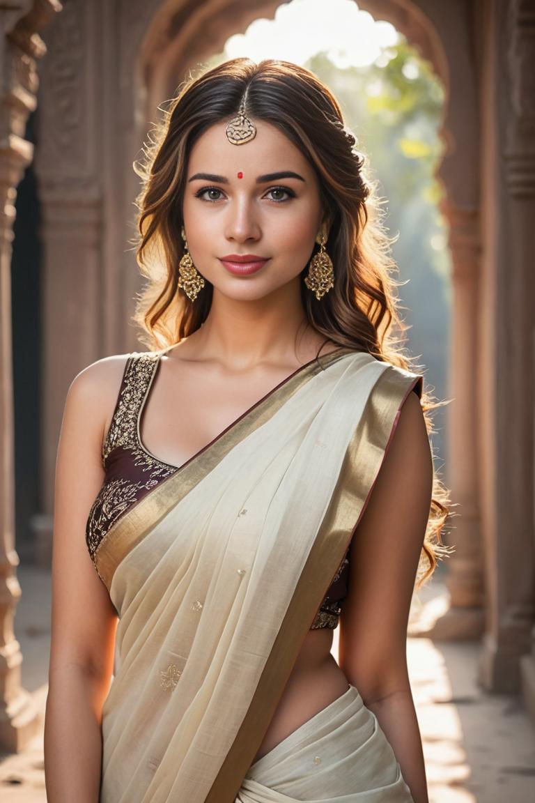 Photify AI prompt preview for Saree Sunshine Ithug pack - 240 - 2025-04-19T11:24:27.455Z