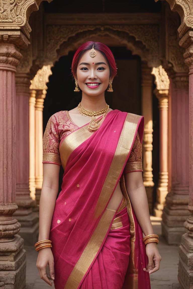 Photify AI prompt preview for Saree Trendz pack - 240 - 2025-04-28T09:04:07.645Z