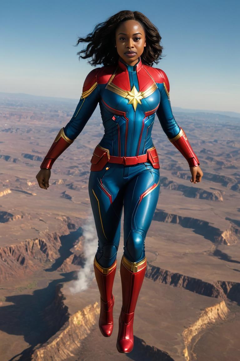 Photify AI prompt preview for Captain Marvel pack - 240 - 2025-07-14T20:37:11.837Z