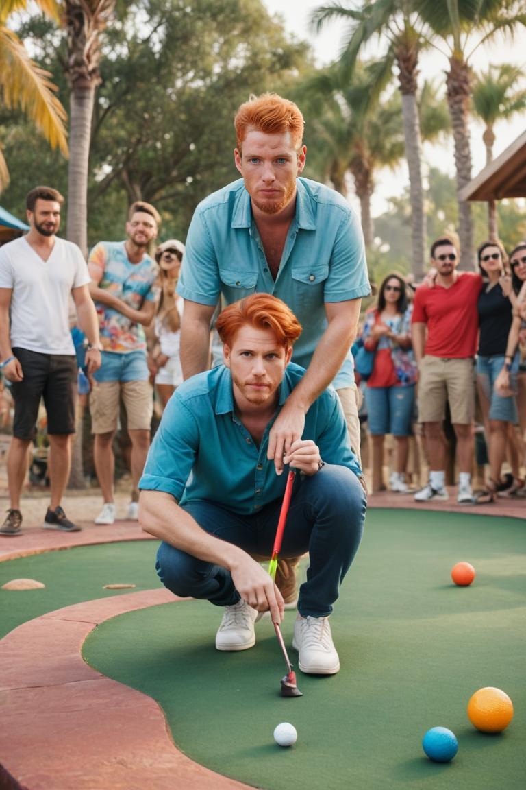 Photify AI prompt preview for Mini-golf Date pack - 240 - 2025-08-30T01:12:57.818Z