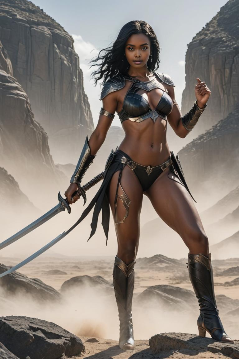 Photify AI prompt preview for Fantasy Warrior Woman pack - 240 - 2025-04-27T05:55:58.036Z