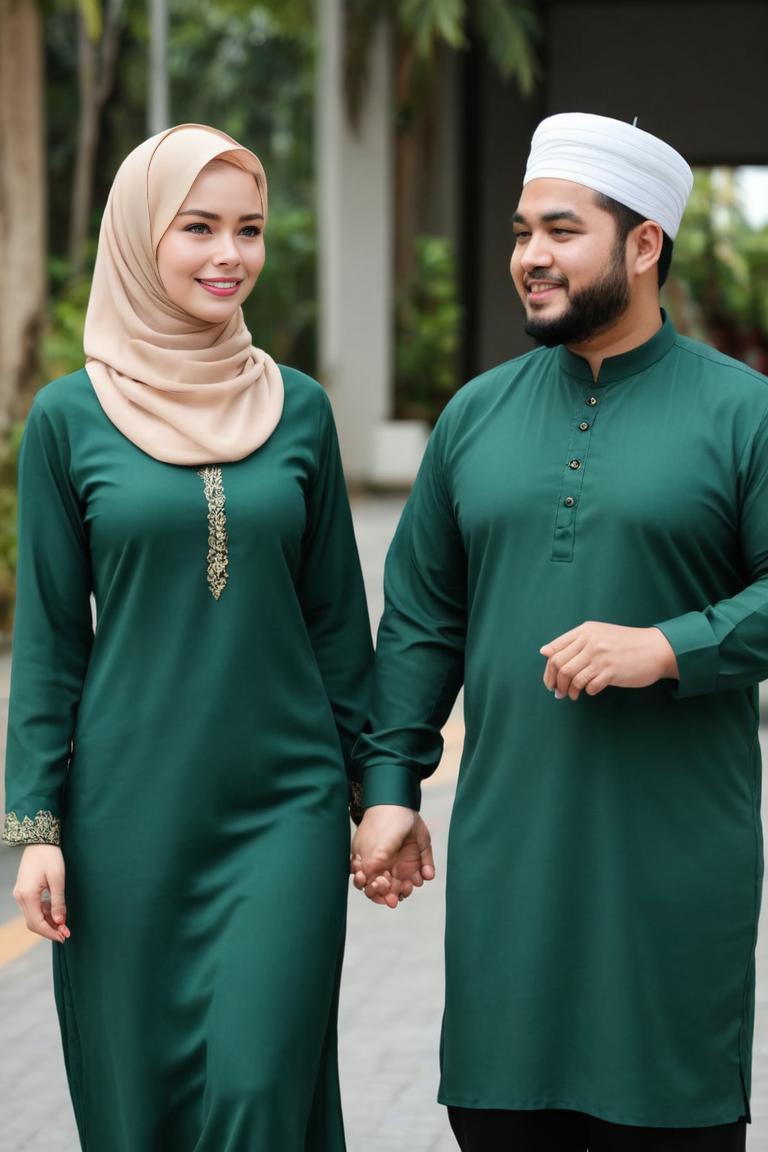 Photify AI prompt preview for Hijabi Couple pack - 240 - 2025-04-28T08:20:07.117Z