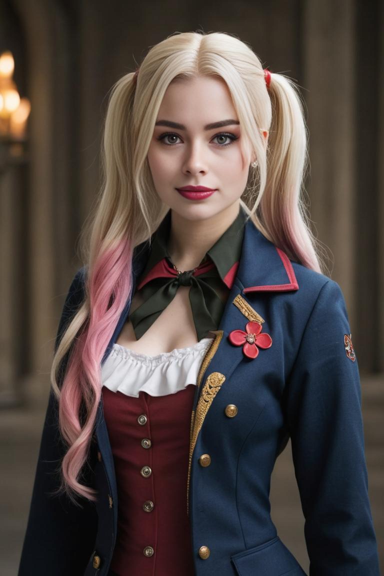 Photify AI prompt preview for Harley Quinn In Hogwarts pack - 240 - 2025-07-13T08:35:50.914Z