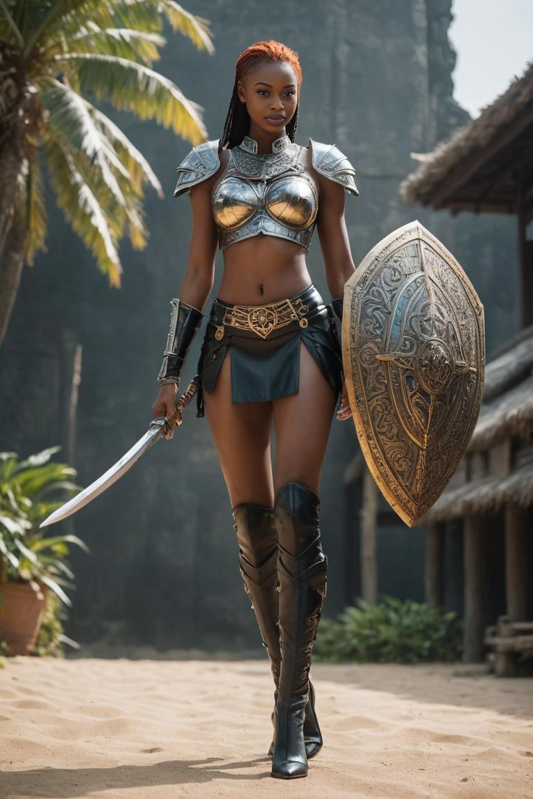 Photify AI prompt preview for Amazon Tribal Warrior pack - 240 - 2025-05-09T05:21:49.628Z