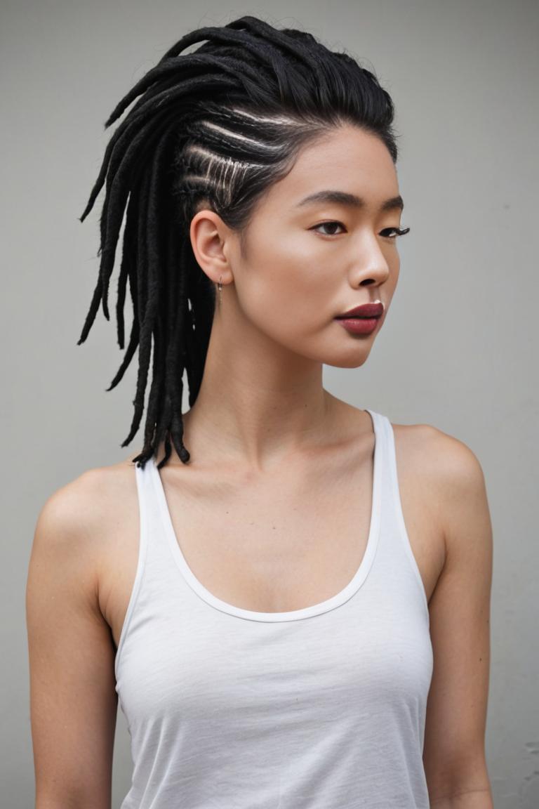 Photify AI prompt preview for Dreads Hairstyle pack - 240 - 2025-04-27T06:11:31.165Z