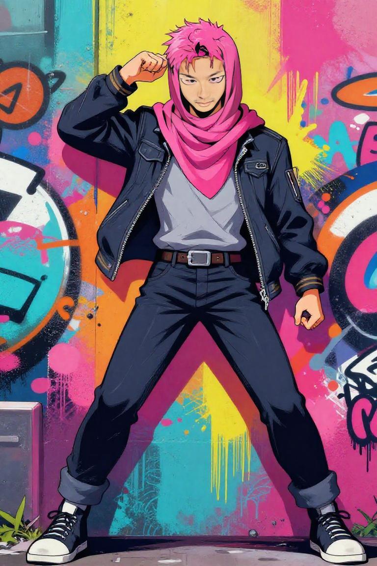 Photify AI prompt preview for Urban Anime Mural pack - 240 - 2026-03-17T20:26:36.404Z