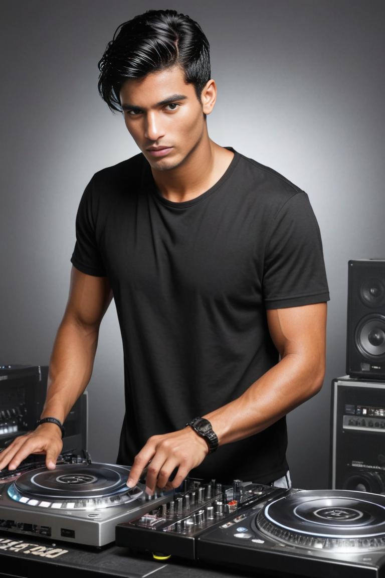 Photify AI prompt preview for Music Dj pack - 240 - 2025-04-26T18:23:36.865Z