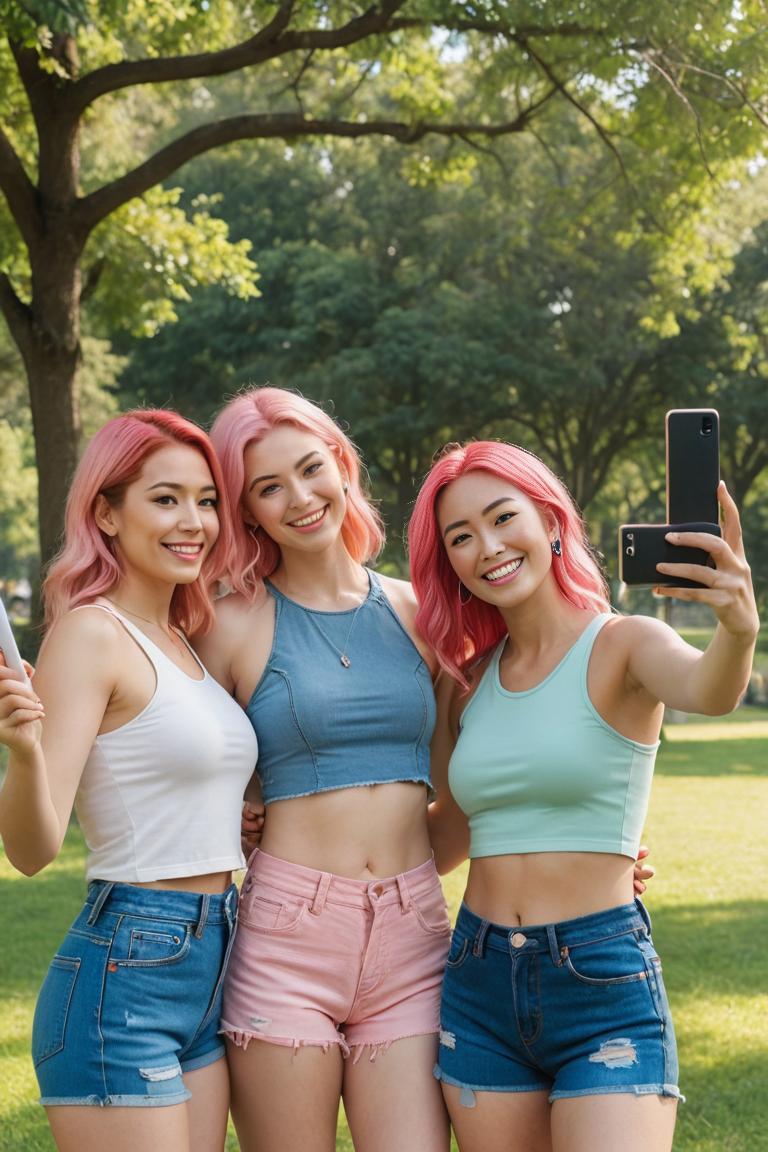 Photify AI prompt preview for Selfie Squad pack - 240 - 2025-09-04T23:37:35.151Z