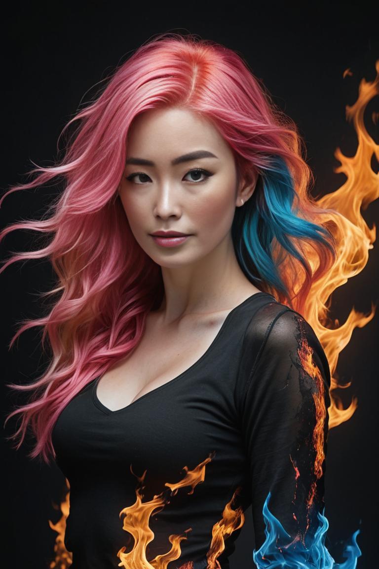 Photify AI prompt preview for Flame Kiss pack - 240 - 2025-10-16T21:27:49.618Z