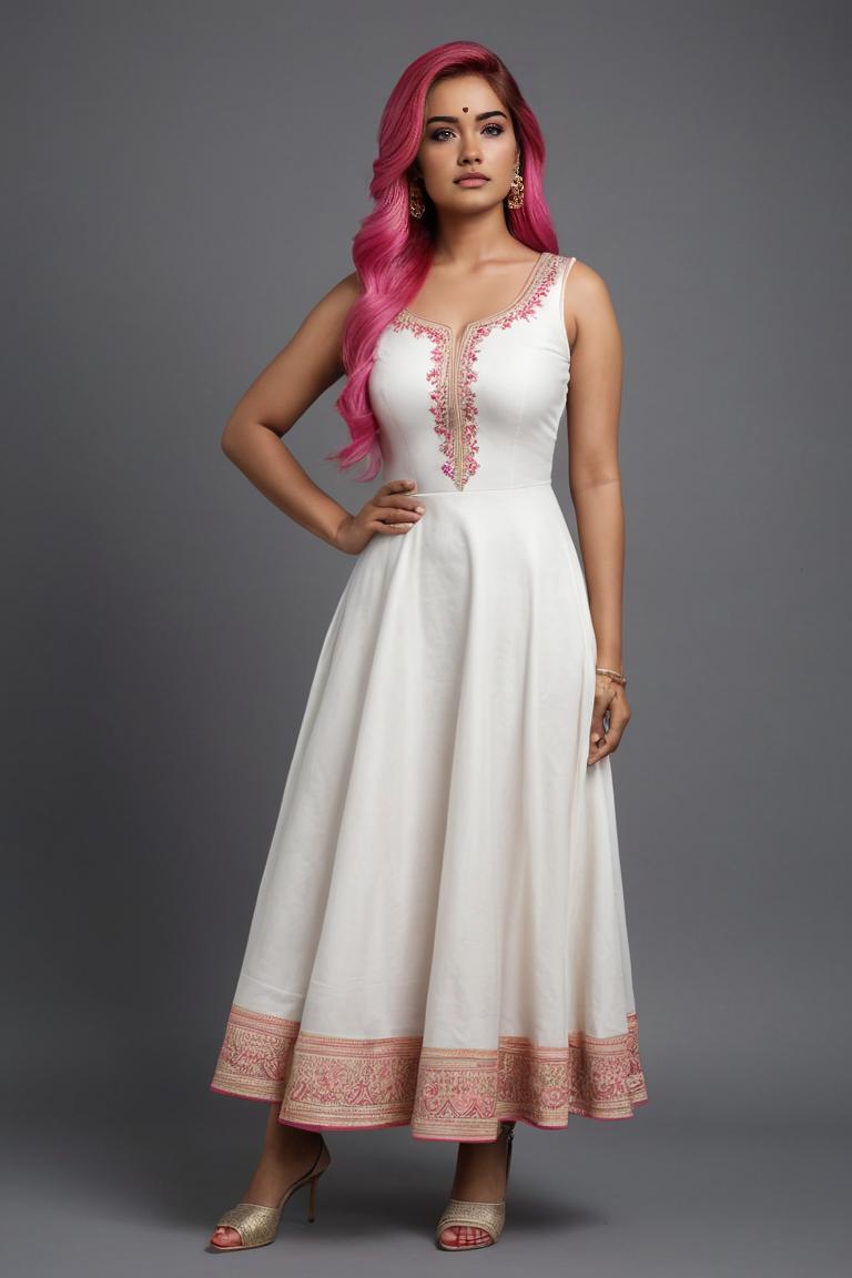 Photify AI prompt preview for Indian Woman (ethnic Dress) pack - 240 - 2025-05-31T00:39:36.826Z