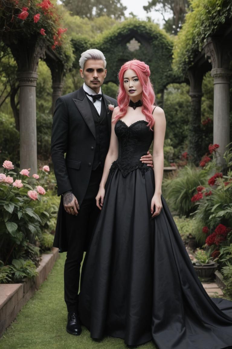 Photify AI prompt preview for Gothic Wedding pack - 240 - 2025-06-14T08:36:52.839Z