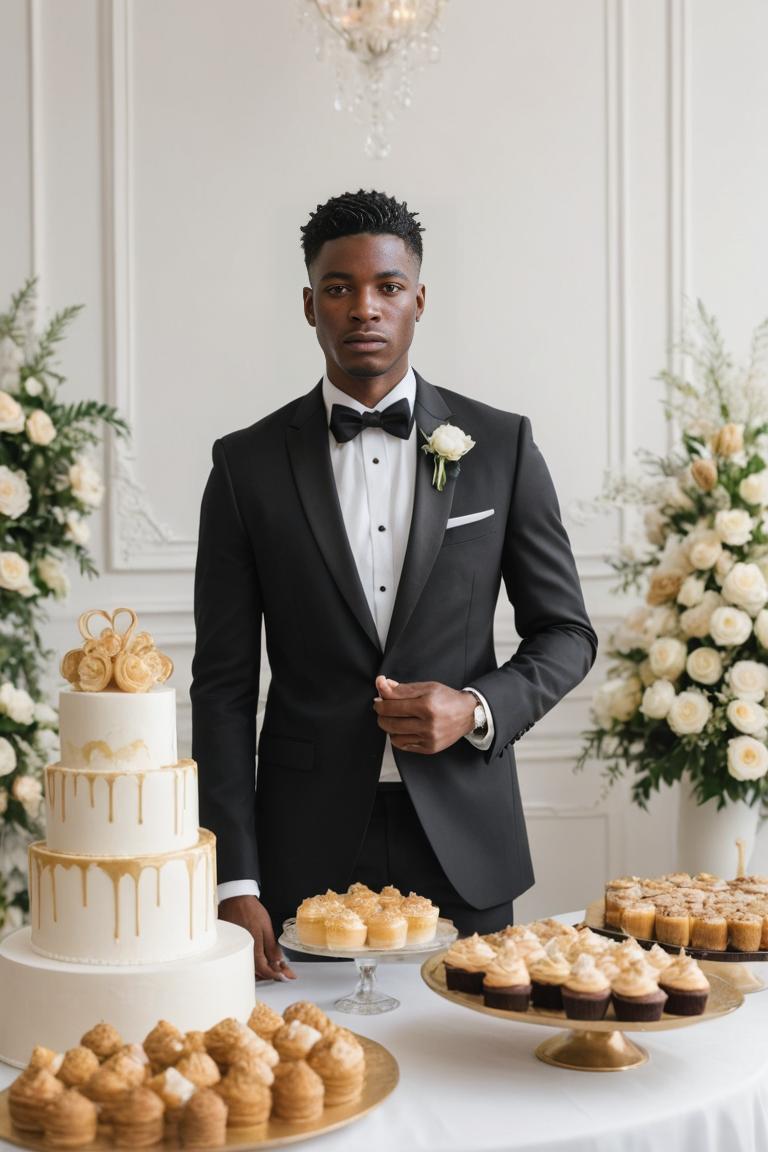 Photify AI prompt preview for Wedding Cake Moments pack - 240 - 2025-04-18T19:23:57.427Z