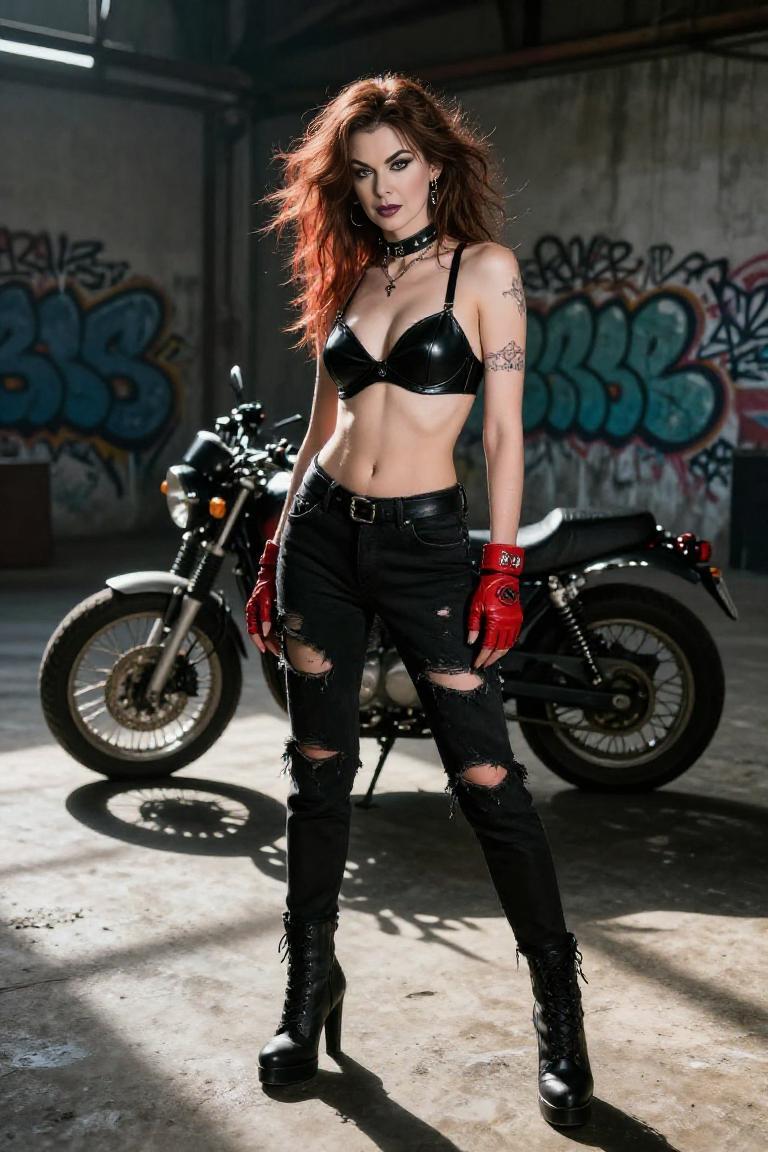 Photify AI prompt preview for Gothic Rebel pack - 240 - 2026-09-21T13:31:21.605Z