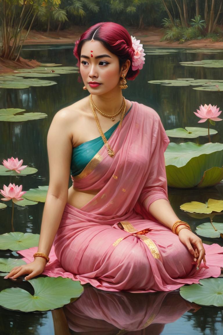 Photify AI prompt preview for Imagined By Raja Ravi Verma pack - 240 - 2025-04-26T18:20:12.372Z