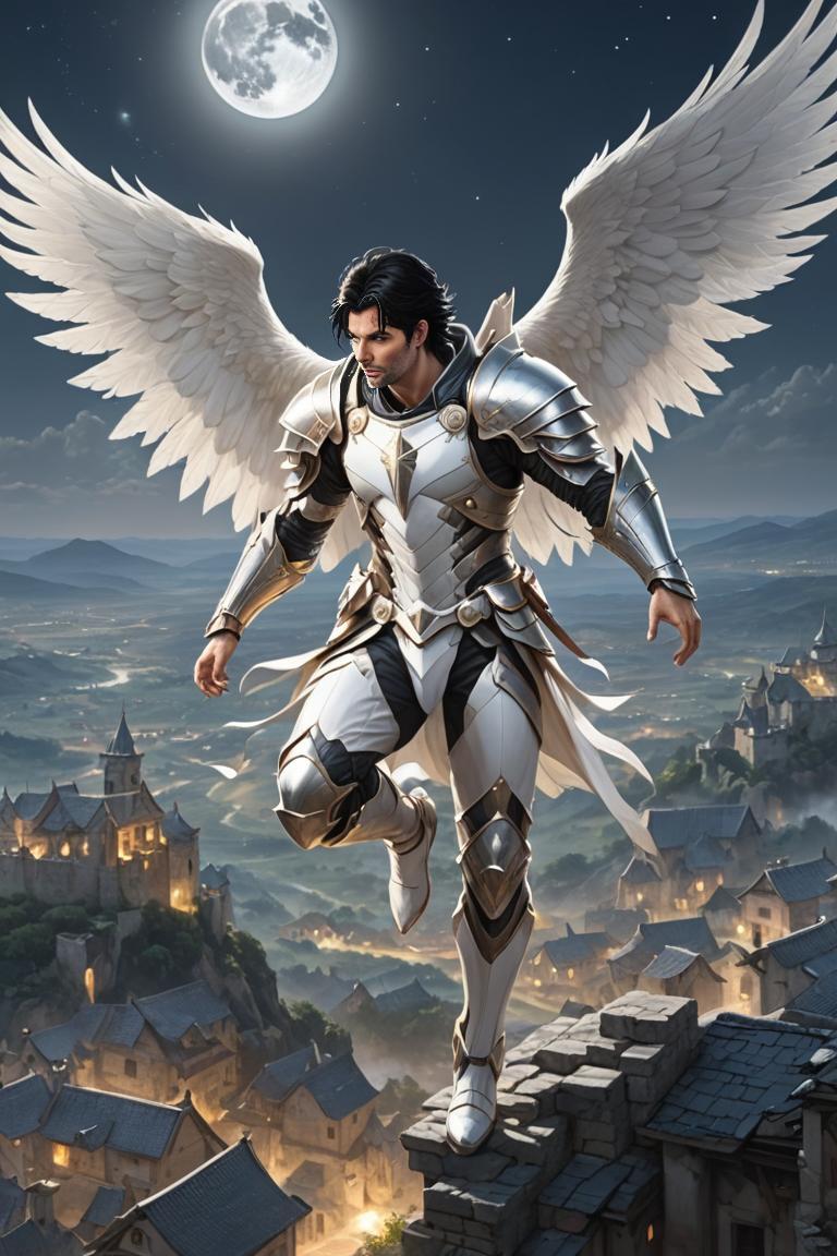 Photify AI prompt preview for Winged Knight Dreams pack - 240 - 2025-11-13T01:55:28.620Z