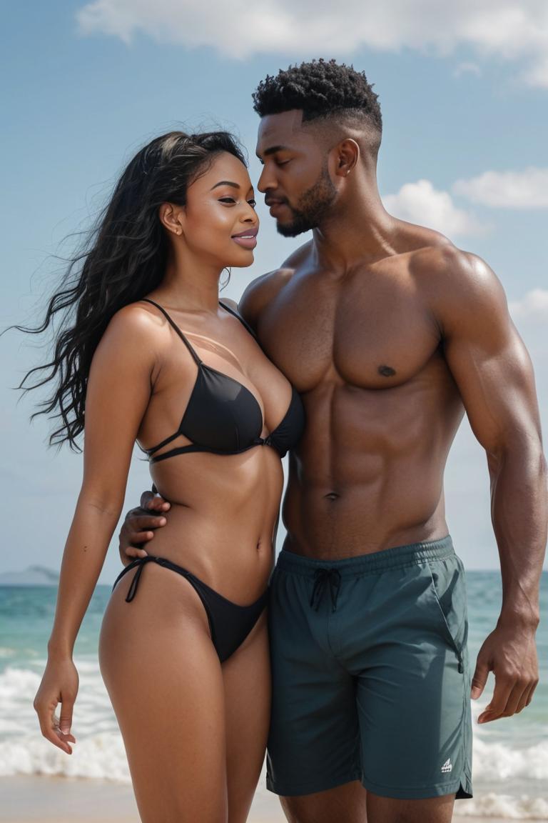 Photify AI prompt preview for Couple At The Beach pack - 240 - 2025-05-24T22:31:36.890Z