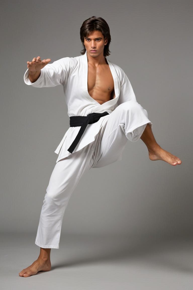 Photify AI prompt preview for Karate Man pack - 240 - 2025-05-09T07:51:29.859Z