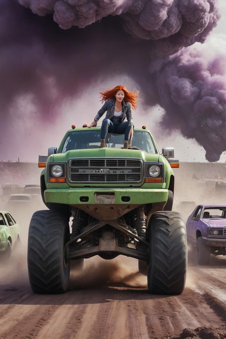 Photify AI prompt preview for Monster Truck Mania pack - 240 - 2025-05-09T08:38:01.518Z