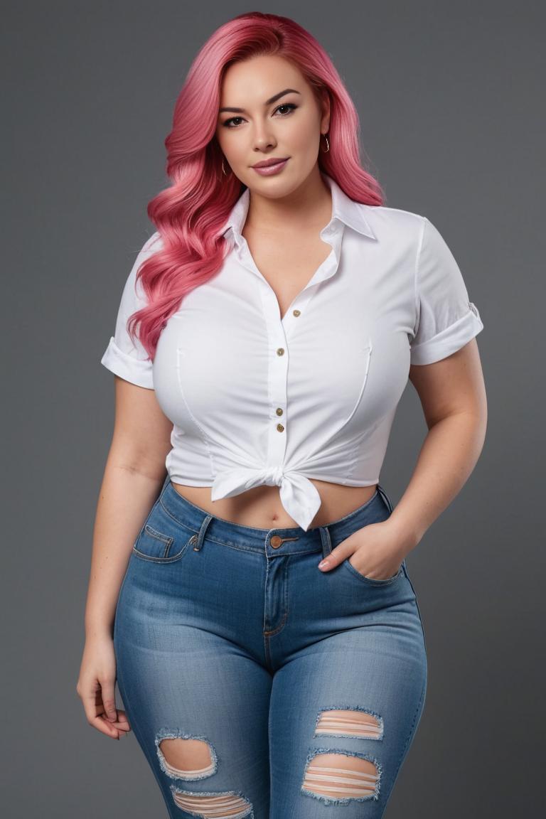 Photify AI prompt preview for Jeans Plus Size pack - 240 - 2025-04-26T20:39:30.181Z