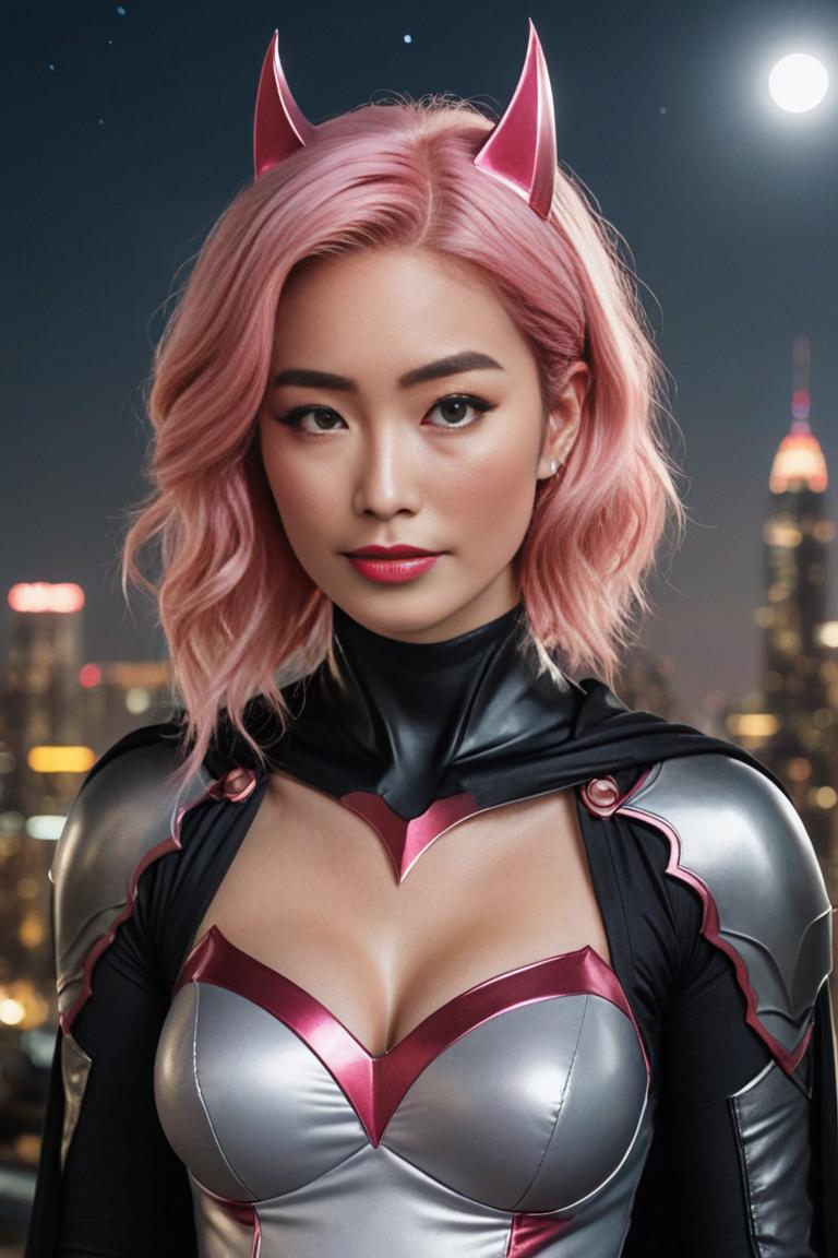 Photify AI prompt preview for Bat Girl Glam pack - 240 - 2025-12-04T20:18:13.972Z