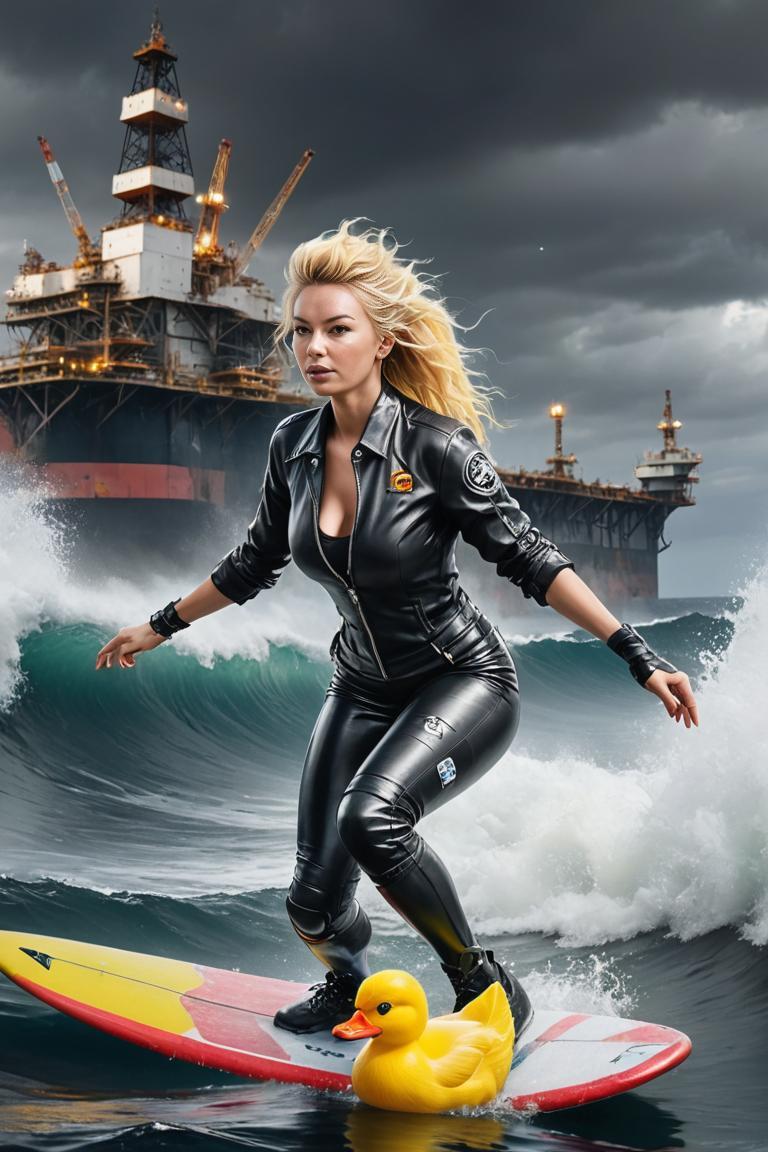 Photify AI prompt preview for Punk Duck Surfer pack - 240 - 2026-01-02T15:55:45.544Z