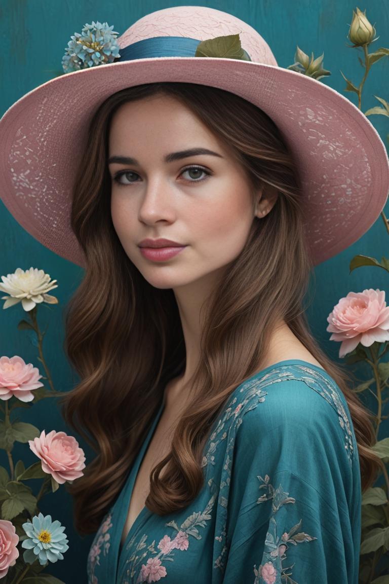 Photify AI prompt preview for Teal Portrait pack - 240 - 2025-04-26T17:09:54.764Z